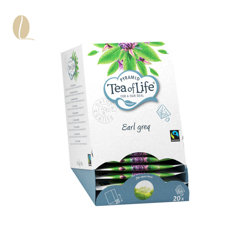 Tea of Life earl grey pyramid (per 5 doosjes)