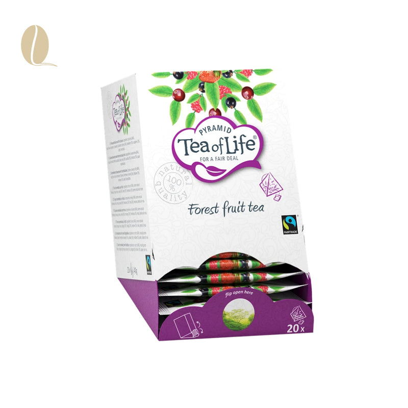 Tea of Life forest fruit pyramid (per 5 doosjes)