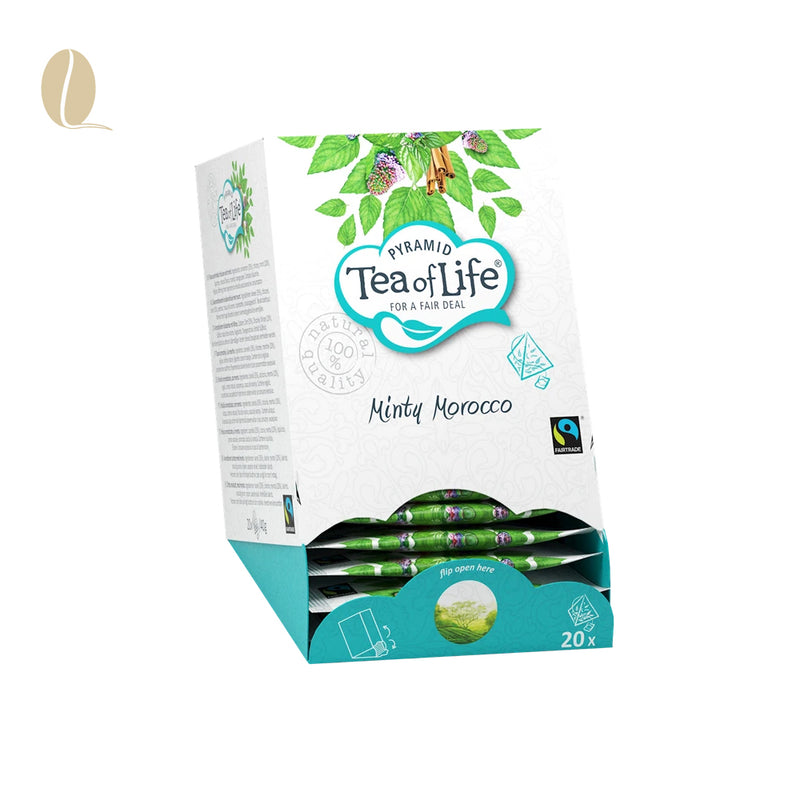Tea of Life minty morocco pyramid (per 5 doosjes)