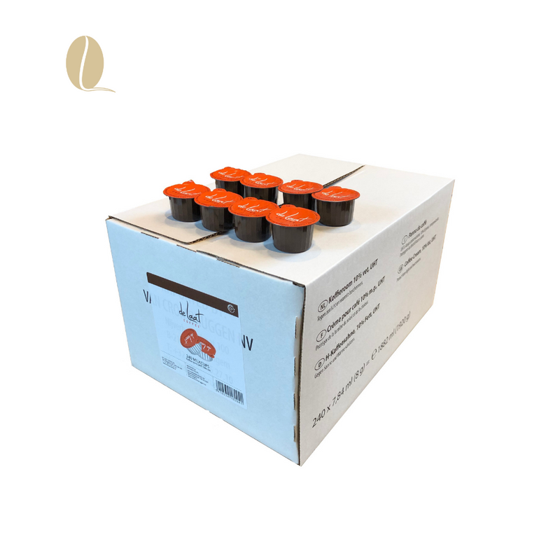 Melkcups de Laat, per doos (240 x 8 g)