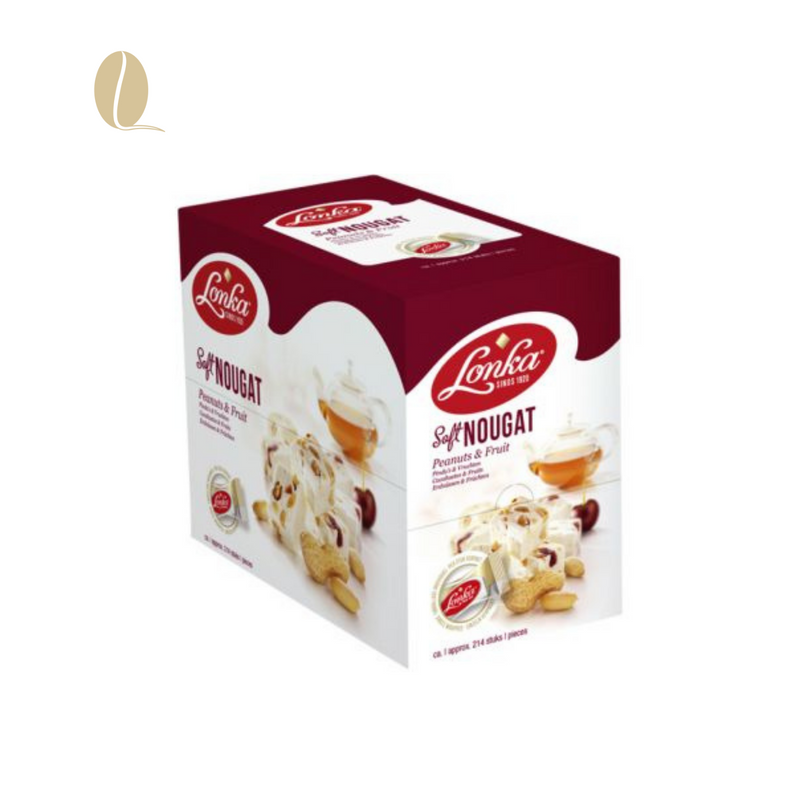 Nougat soft pinda/vrucht - 214st per doos